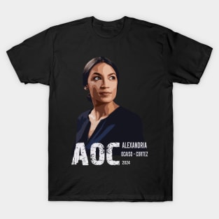 Alexandria Ocasio Cortez 2024 T-Shirt